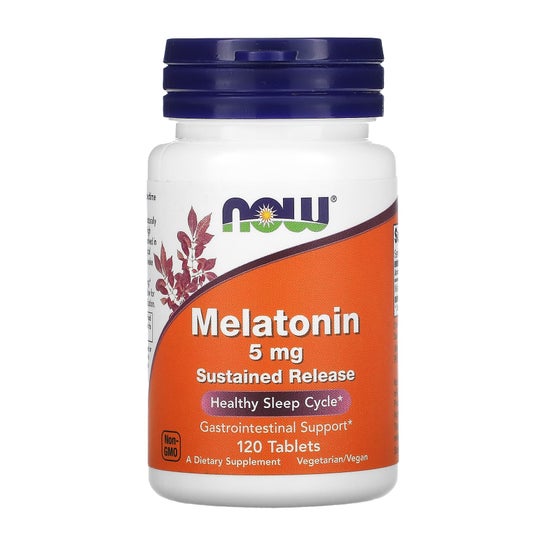 Now Foods Melatonin Sustained Release 120comp