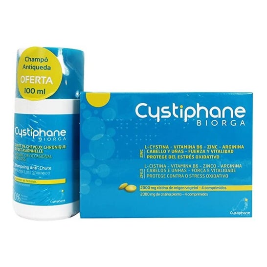 Cystiphane Pack Hair Loss 120comp + Shampoo 100ml