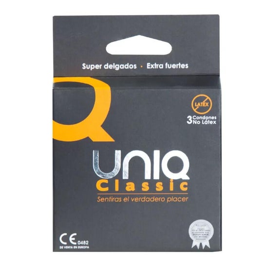 Uniq Classic Preservativos Sin Látex 3uds