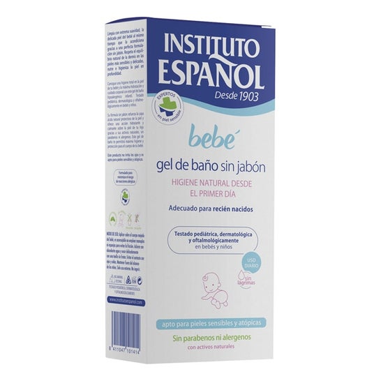 Instituto Español Bebé Gel de Baño Sin Jabón 500 ml - Atida