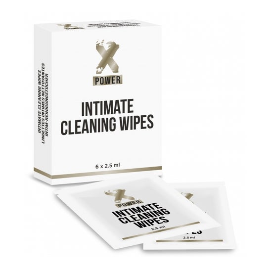 LaboPhyto XPower Intimate Cleaning Wipes 6 Units