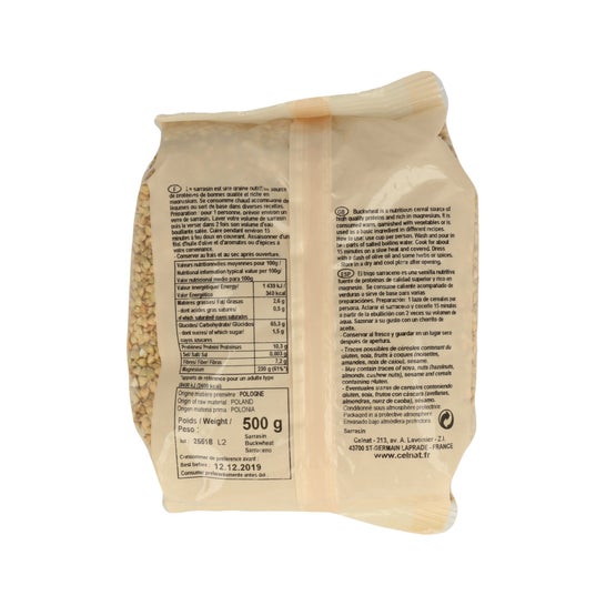 Celnat Sarraceno Bio 500 g