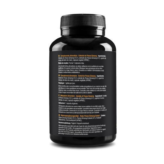 Zenement Extracto de Panax Ginseng 120vcaps