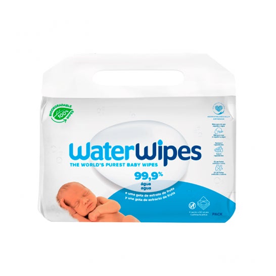WaterWipes Baby Wipes 180uds