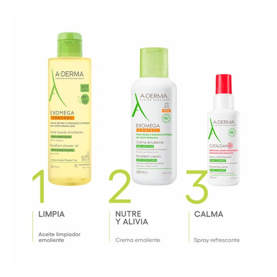 A-Derma Exomega Control Eco Recarga Aceite de Ducha 500ml