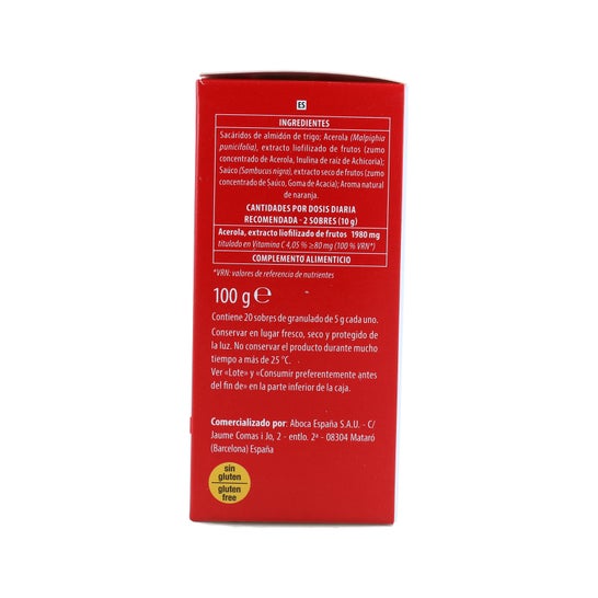 Aboca Vitamin C Naturcomplex 20uds