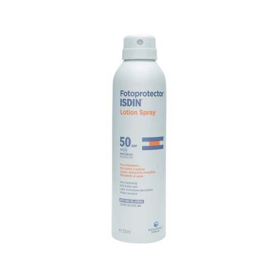 isdin fotoprotector lotion spray spf 50