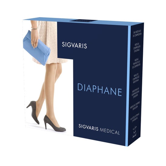 Sigvaris 3 Diaphane Bas Médical Noir Normal T. XL 1ud