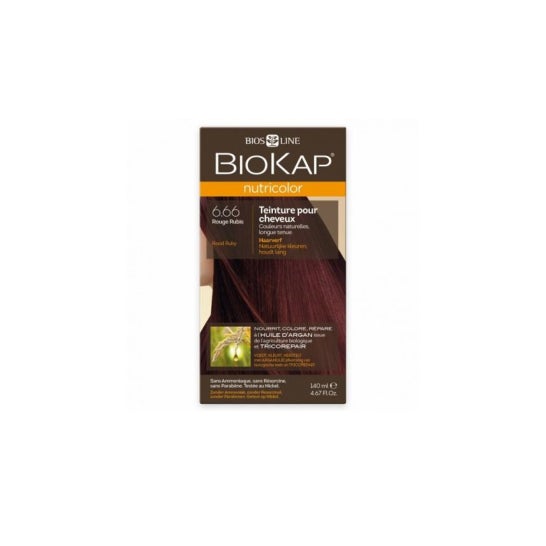 Biokap Tinte 6.66 Rojo Rubi 140 ml