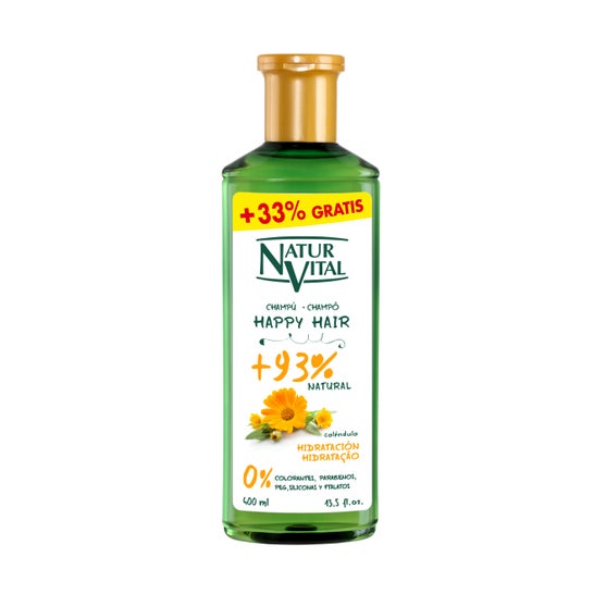 NaturVital Happy Hair Idratante 0% Shampoo 500ml