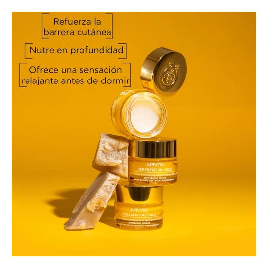Apivita Baume de Nuit Fortifiant & Nourrissant 15ml Apivita Baume de Nuit Fortifiant & Nourrissant 15ml