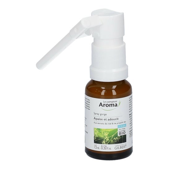 RESPIRANTE' Spray para la garganta con aceites esenciales BIO 15 ml frasco