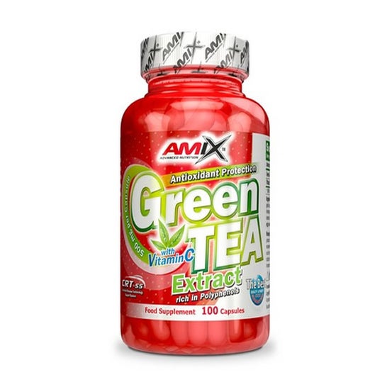 Amix Green Tea Extract with Vitamin C 100caps