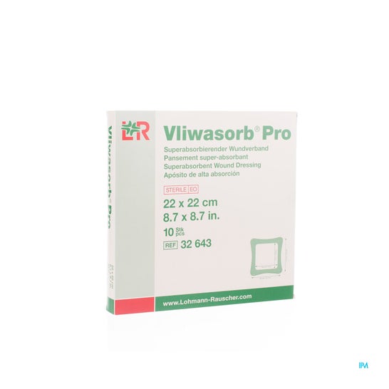 Vliwasorb Pro-Pfannen Abs 22X22 10