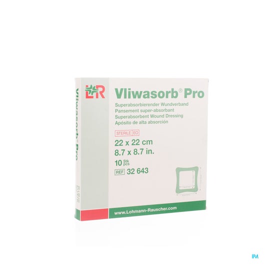 Vliwasorb Pro Pans Abs 22X22 10