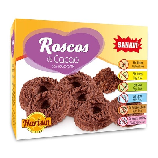 Sanavi Roscos de Cacao sin Gluten 150g