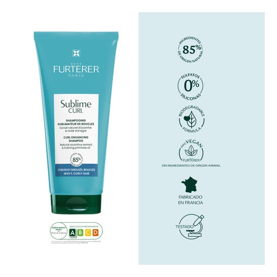 René Furterer Sublime Curl Champú Activador de Rizos 200 ml