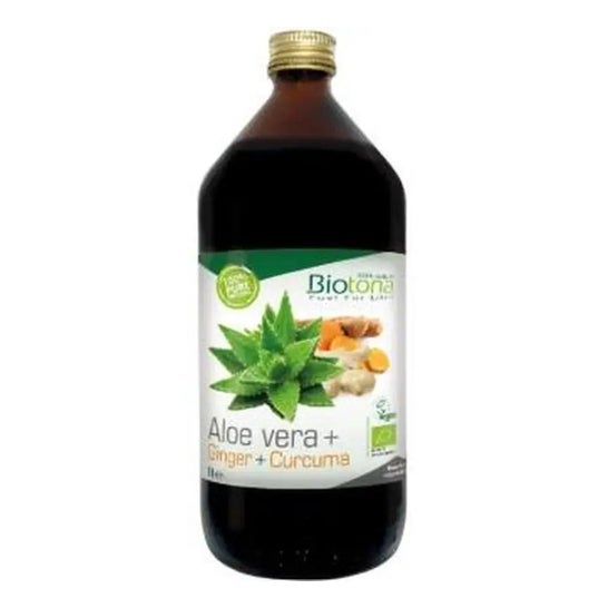 Biotona Jugo Aloe Vera+ Jengibre+ Curcuma Bio 1L Biotona Jugo Aloe Vera+ Jengibre+ Curcuma Bio 1L