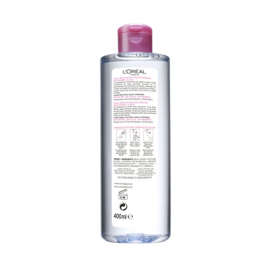 L'Oreal Gentle Micellar Water til følsom hud 400 ml