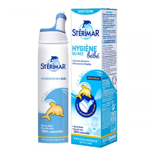 Sterimar Baby Solución Nasal Agua de Mar 0-3a 100ml