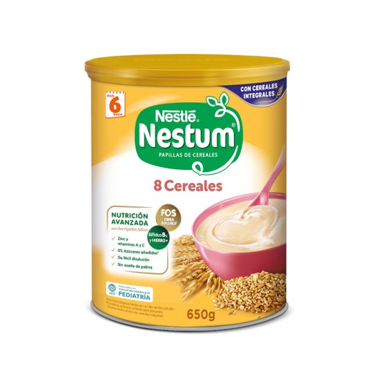 Nestlé Nestum Papilla 8 Cereales 650g