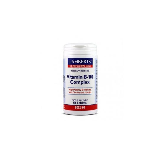 Lamberts Vit B 100 Complex 60 Comp