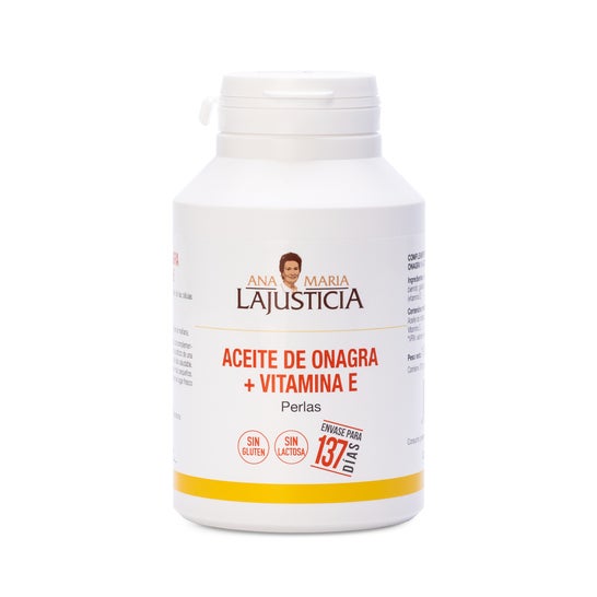 Ana Maria Lajusticia Aceite De Onagra + Vitamina E 275 perlas