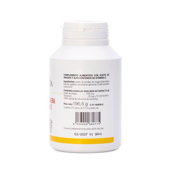 Ana Maria Lajusticia Aceite De Onagra + Vitamina E 275 perlas