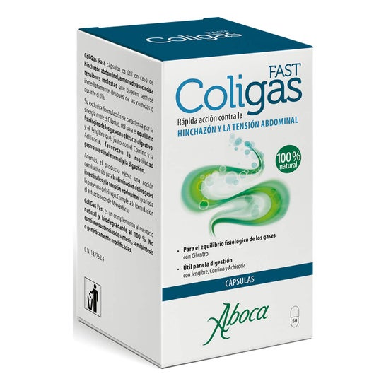 Aboca Coligas Fast Capsulas 50 Capsulas Aboca,