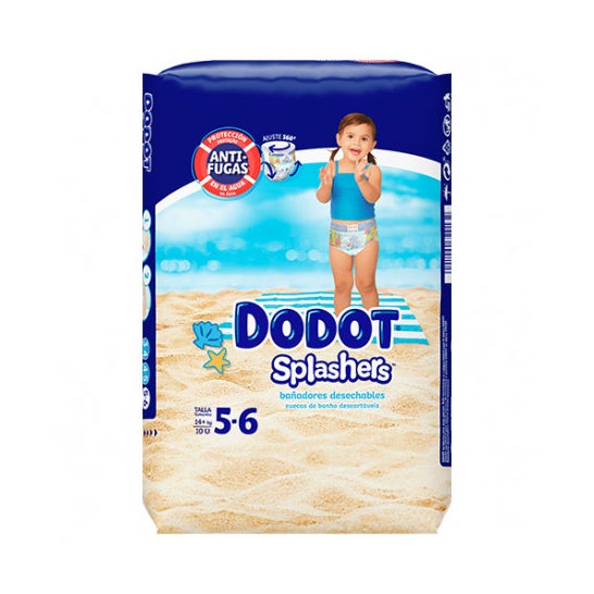 Dodot Splashers Pañal Infantil T-5 12-15 Kg 10uds