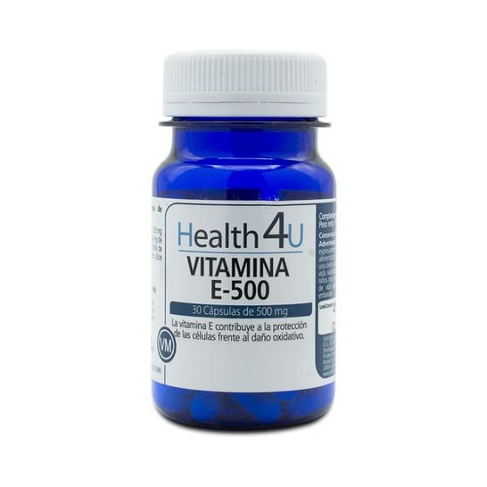 H4U Vitamina E-500 30 Cápsulas De 500 Mg