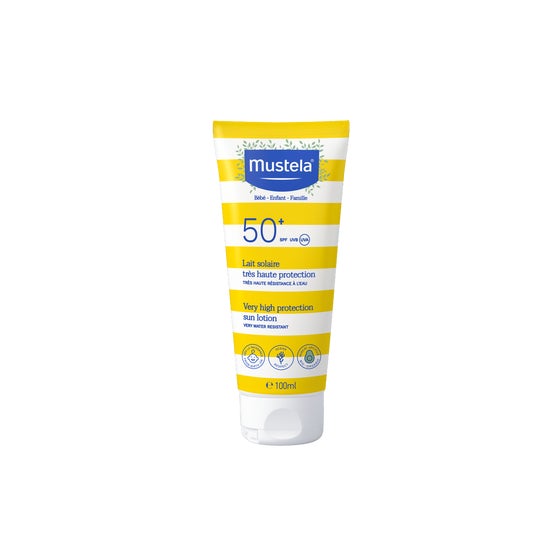 Mustela Leche Solar Protección Muy Alta SPF 50+ 100ml