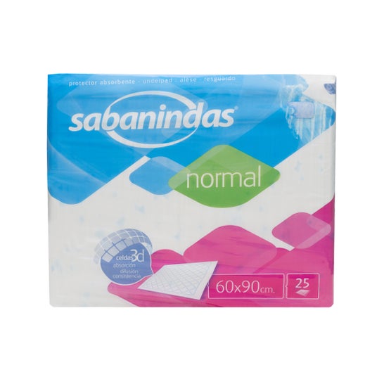 Sabanindas Normal 60x90 25uds