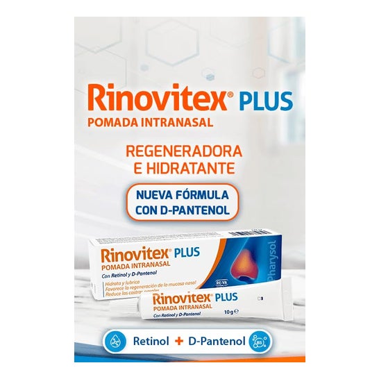 Rinovitex Plus Pomada Intranasal Pharysol 10g Rinovitex Plus Pomada Intranasal Pharysol 10g