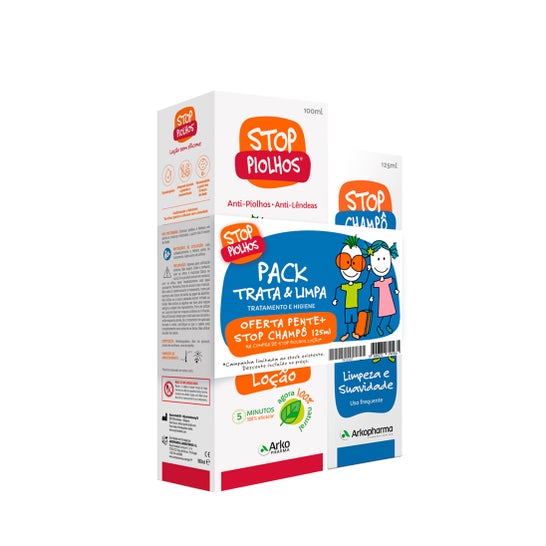 Arkopharma Pack Stop Piojos Trata y Limpia Arkopharma Pack Stop Piojos Trata y Limpia