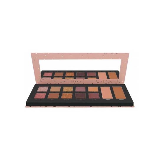 W7 Rose All Day Face & Eyeshadow Palette 14g