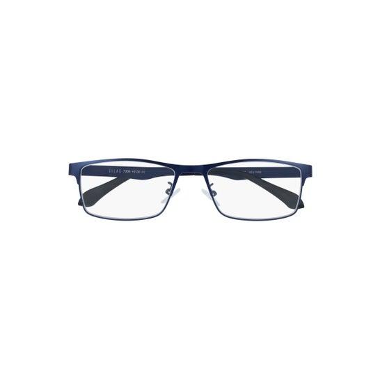 Silac Glasses 7306 Blue Metal 2.25 1piece