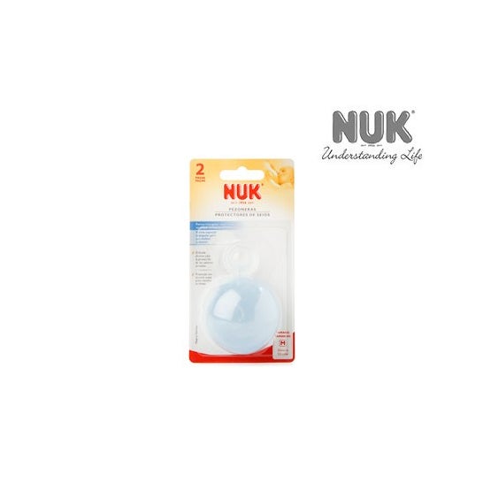 Nuk pezonera redonda silicona