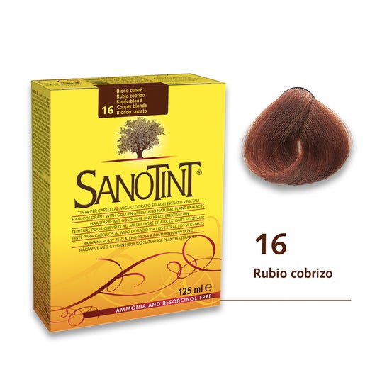 Santiveri Sanotint nº16 coppery blond farve 125ml
