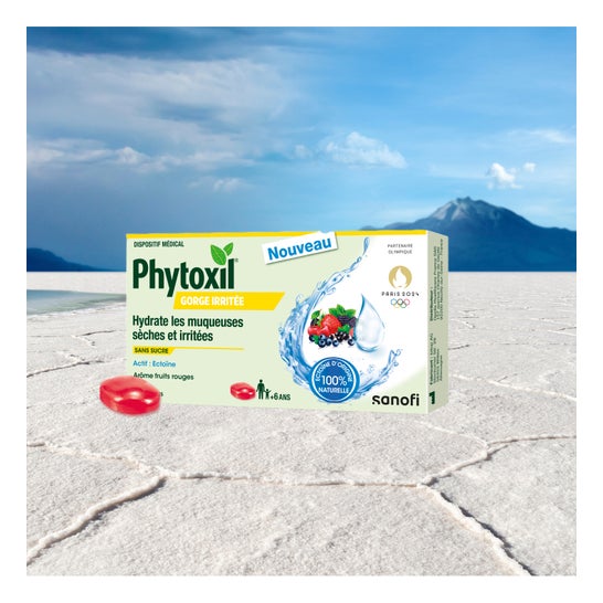 Phytoxil Pastillas Garganta Irritada Frutos Rojos +6 Años 16 comp