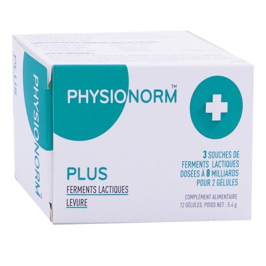 PhysioNorm - Gastroentrología Physionorm Plus 12 cápsulas