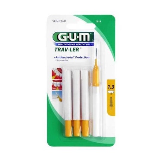 Gum Trav-Ler Cepillos Interdentales 4uds