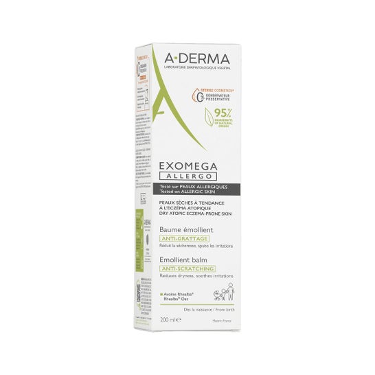 A-Derma Exomega Allergo Bálsamo Emoliente 200ml