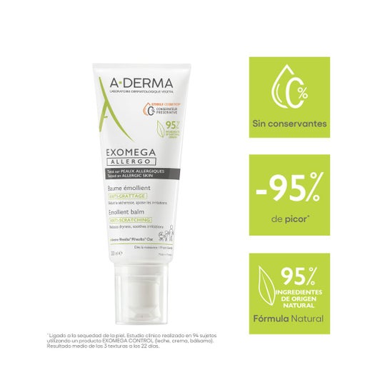 A-Derma Exomega Allergo Bálsamo Emoliente 200ml