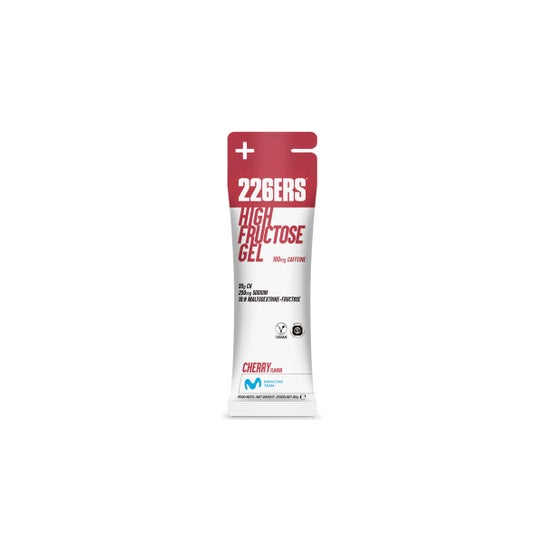 226Ers High Fructose Gel Cherry Caffeine 150mg 80g