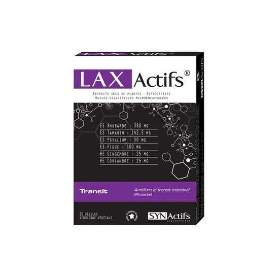 Synactifs Laxactifs Laxactifs Gelule 20