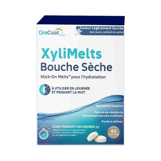 XyliMelts Boca Seca Sabor Suave a Azúcar Sin Azúcar 40comp XyliMelts Boca Seca Sabor Suave a Azúcar Sin Azúcar 40comp