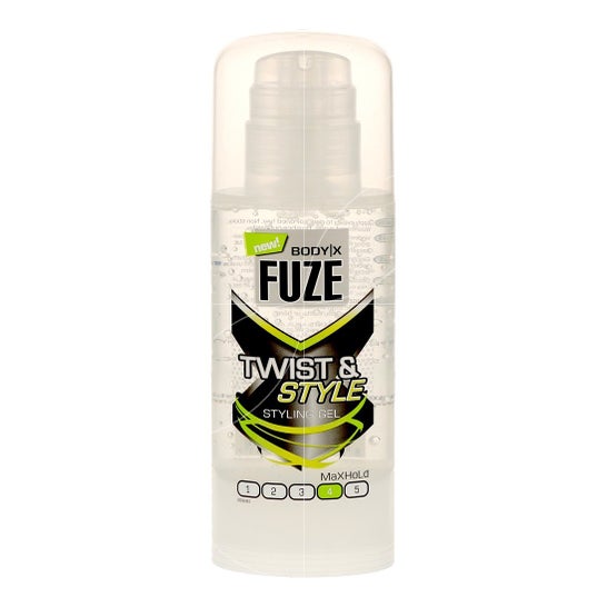 Body-X Fuze Styling Gel Twist & Style para hombres 150ml