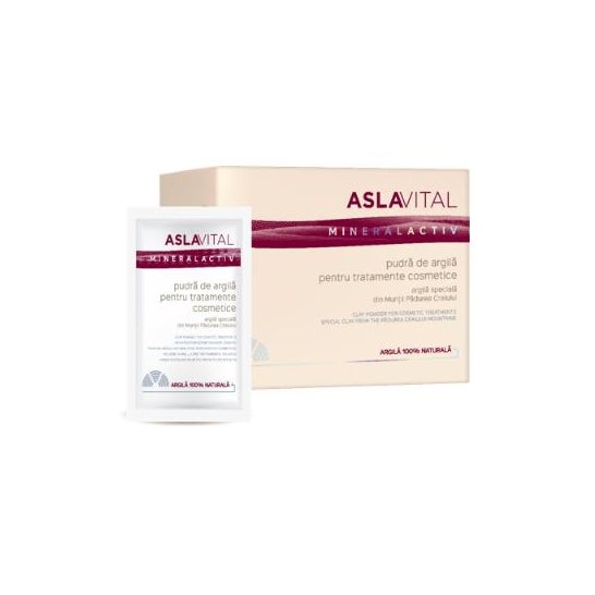 Aslavital Natural Clay Powder 10 Envelopes Aslavital Natural Clay Powder 10 Envelopes