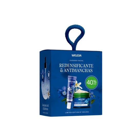 Weleda Cofre Genciana Redensificante y Antimanchas Crema de día + Contorno de Ojos